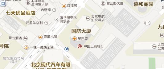 国航大厦地图